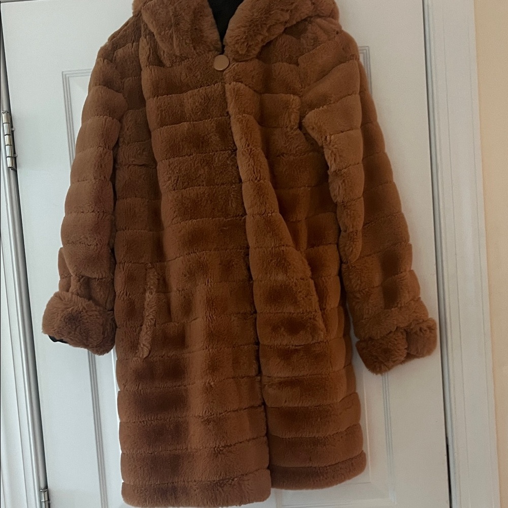 Cozy Brown Teddy Jacket